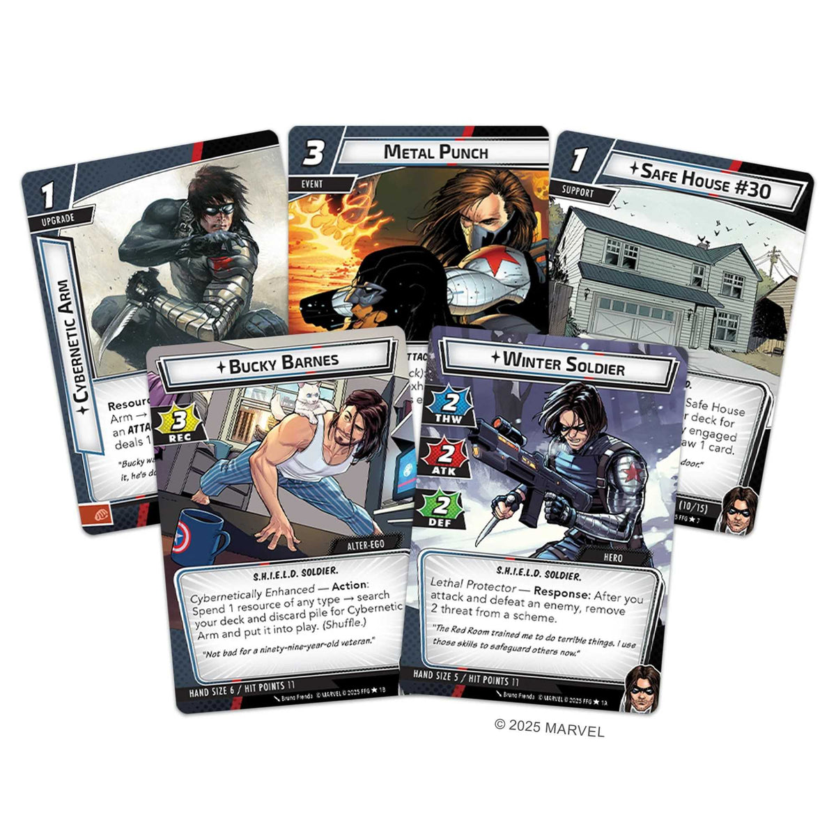 Marvel Champions: The Card Game: Winter Soldier Hero Pack 3