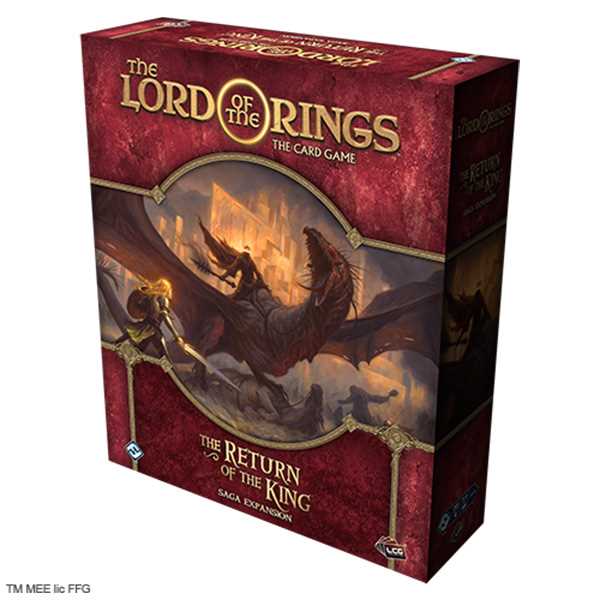 The Return of the King Saga Expansion the Lord of the Rings LCG 1