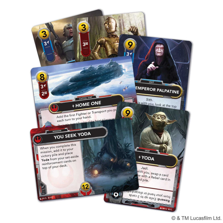 Star Wars The Deckbuilding Game Rebel and Empire Reinforcements Card Game Expansion