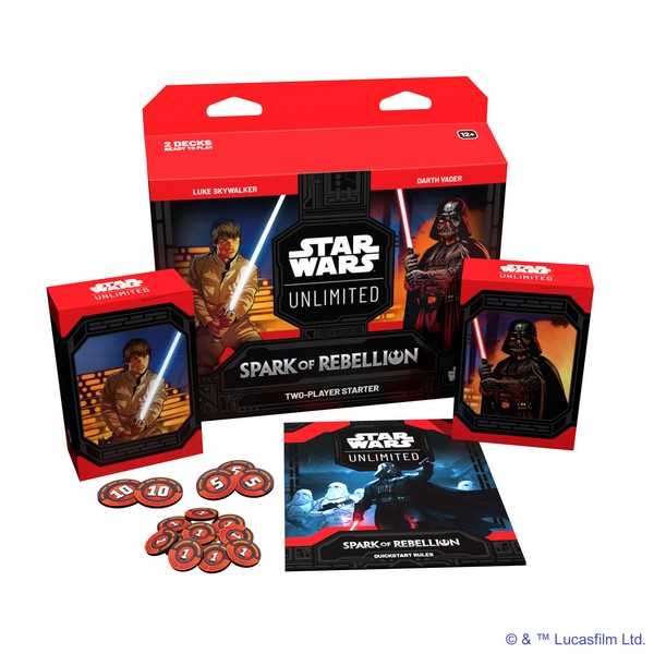 Star Wars: Unlimited Spark of Rebellion Two-Player Starter