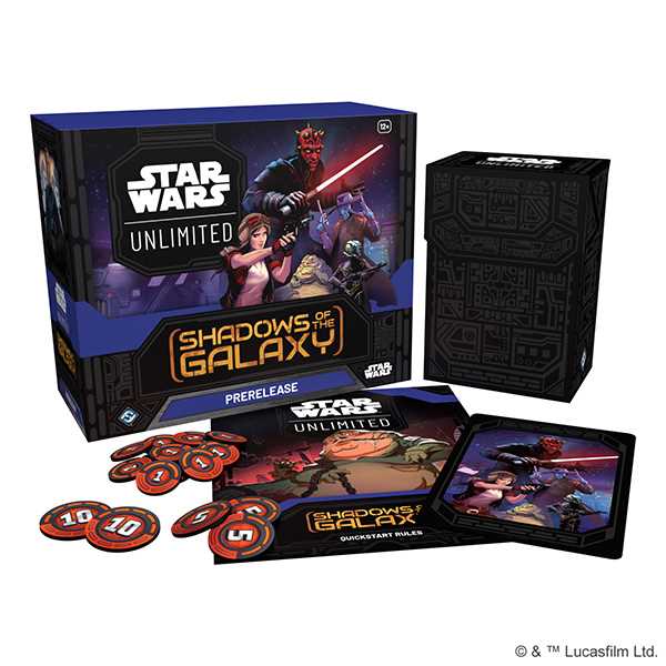 Star Wars: Unlimited Shadows of the Galaxy Prerelease Box 1