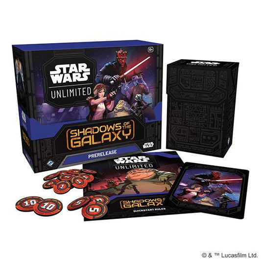 Star Wars: Unlimited Shadows of the Galaxy Prerelease Box 1
