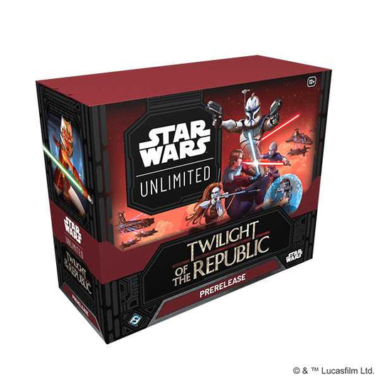 Star Wars: Unlimited Twilight of the Republic Prerelease Box 1