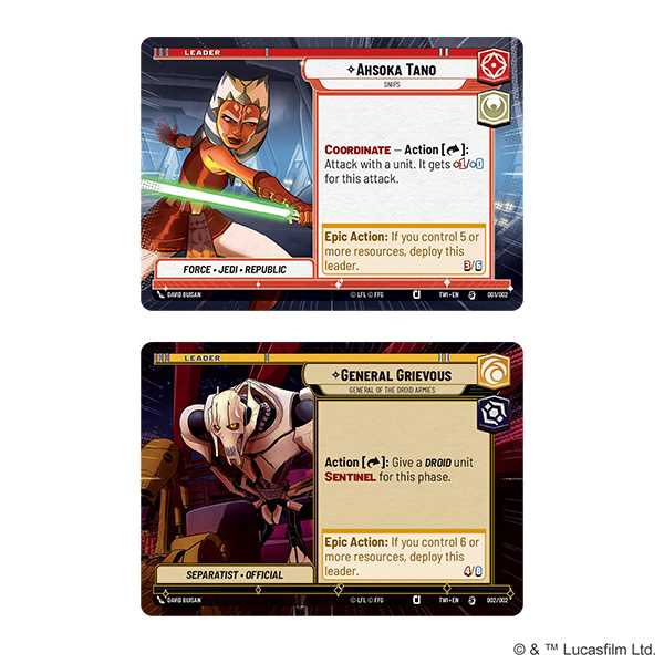 Star Wars: Unlimited Twilight of the Republic Prerelease Box 5