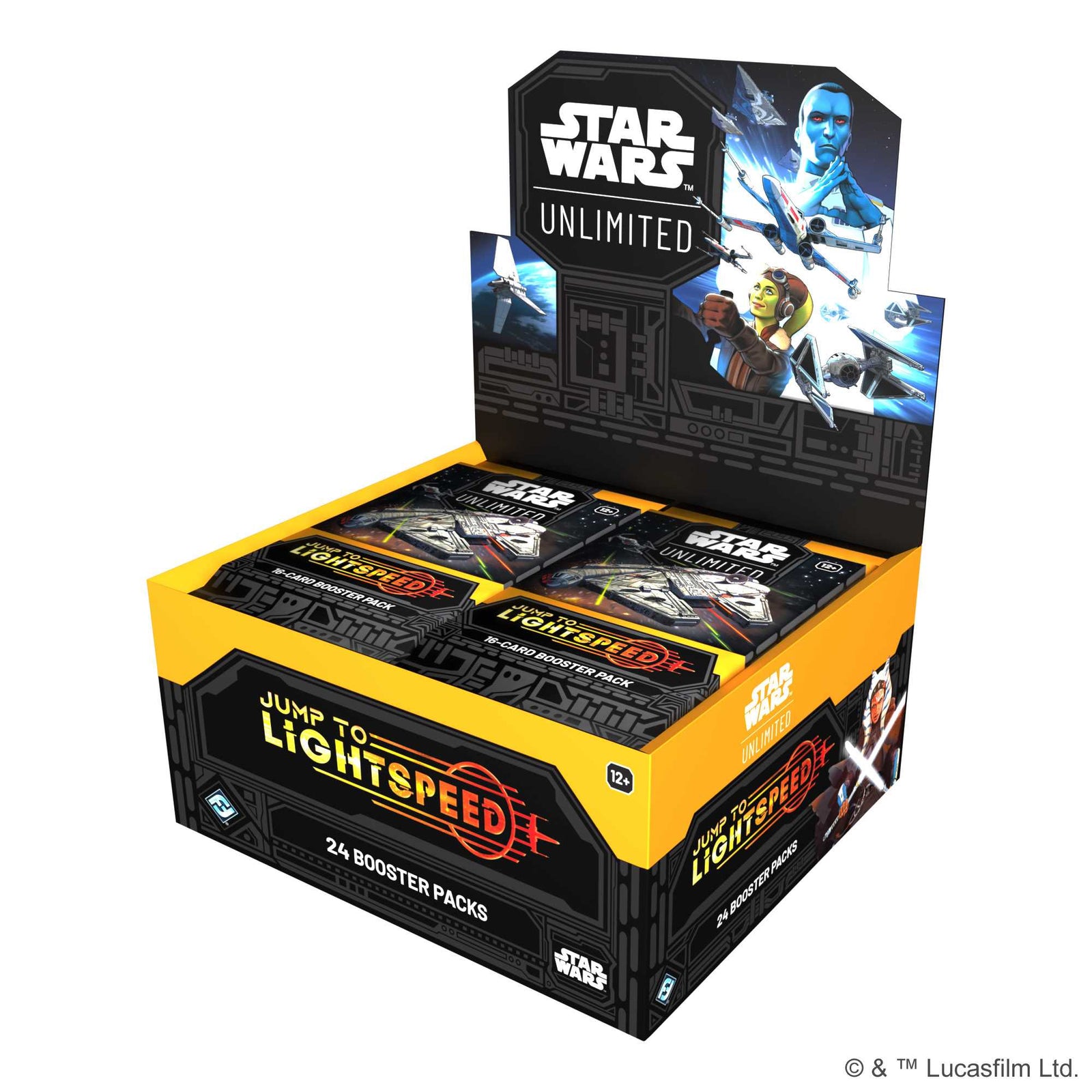 Star Wars Unlimited Jump to Lightspeed Set 4 Booster Display 24 1