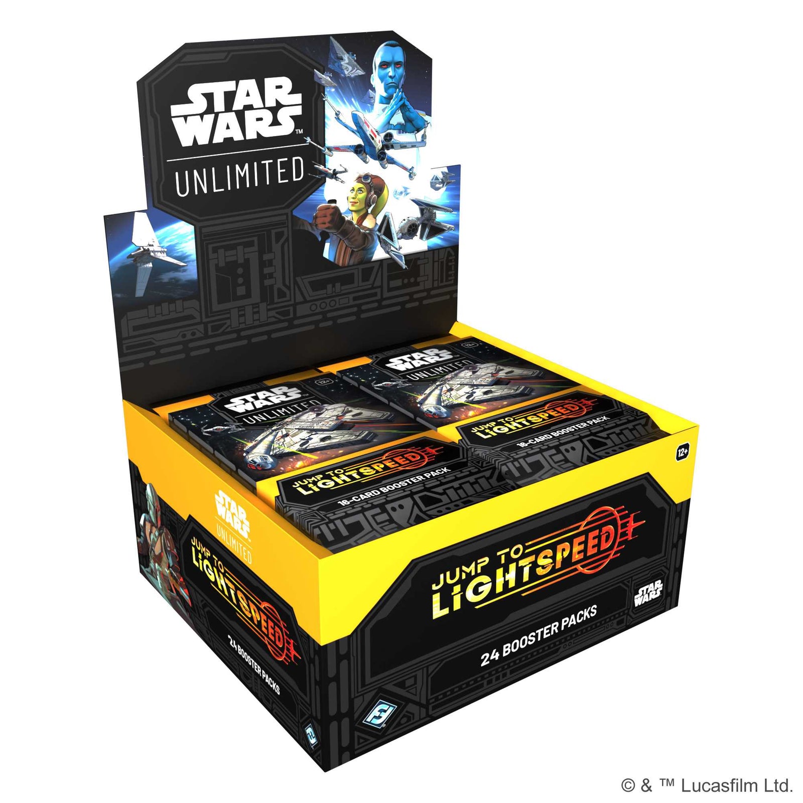 Star Wars Unlimited Jump to Lightspeed Set 4 Booster Display 24 2