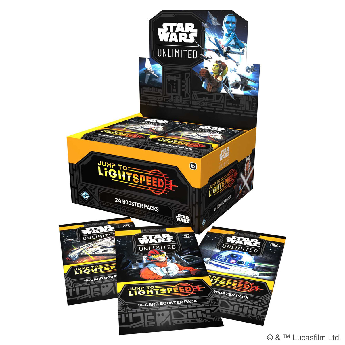 Star Wars Unlimited Jump to Lightspeed Set 4 Booster Display 24 4