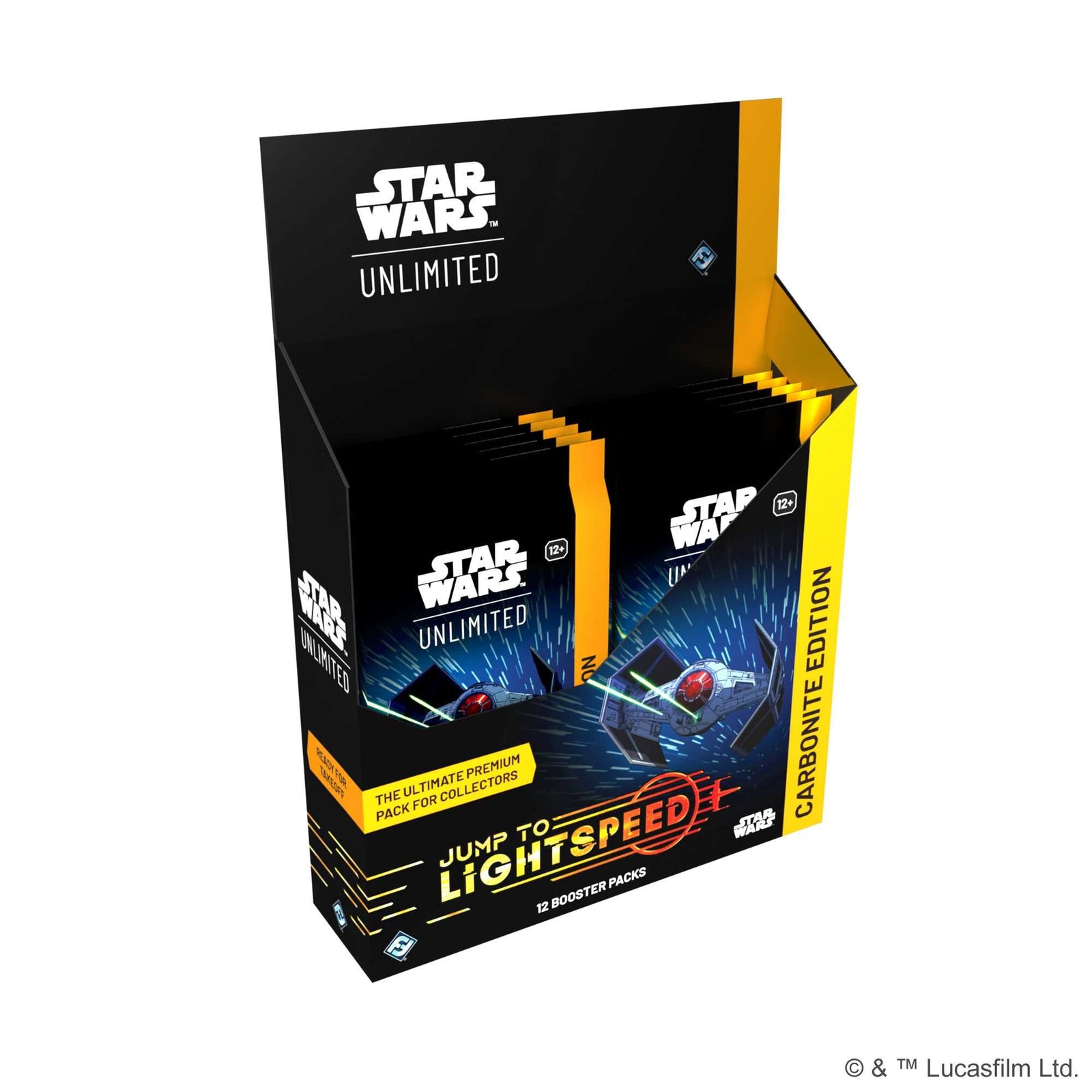 Star Wars Unlimited Jump to Lightspeed Set 4 Carbonite Collector Booster Display 1