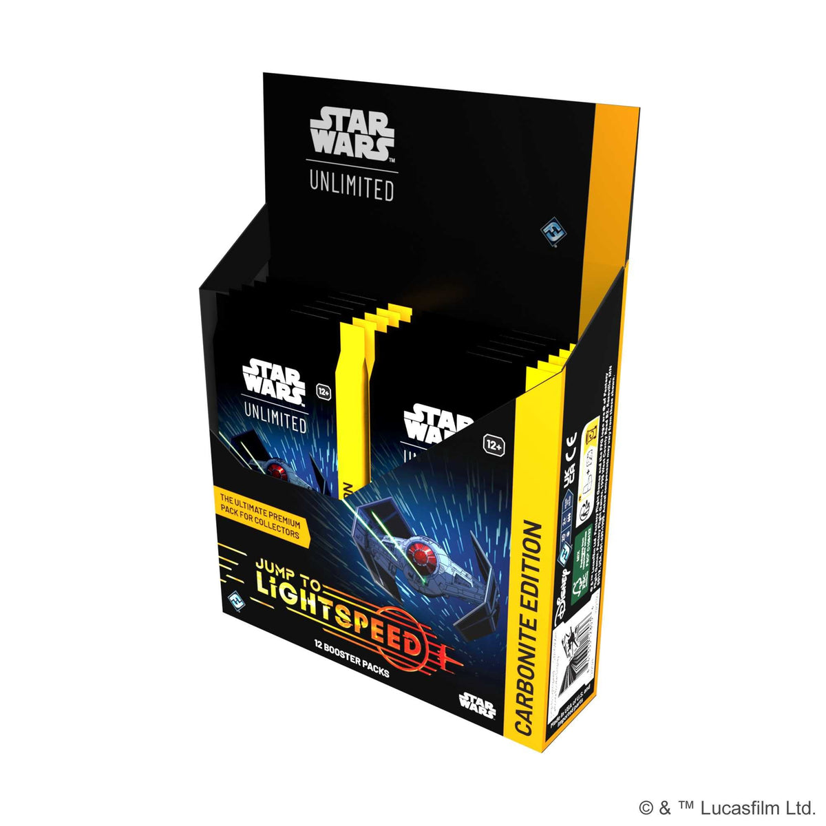 Star Wars Unlimited Jump to Lightspeed Set 4 Carbonite Collector Booster Display 3