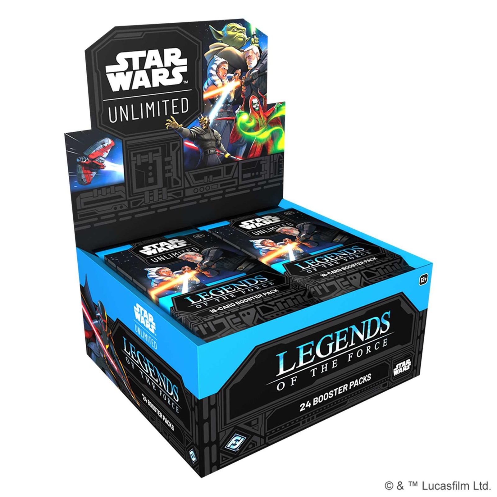 Star Wars Unlimited Legends of the Force Booster Display 24 1