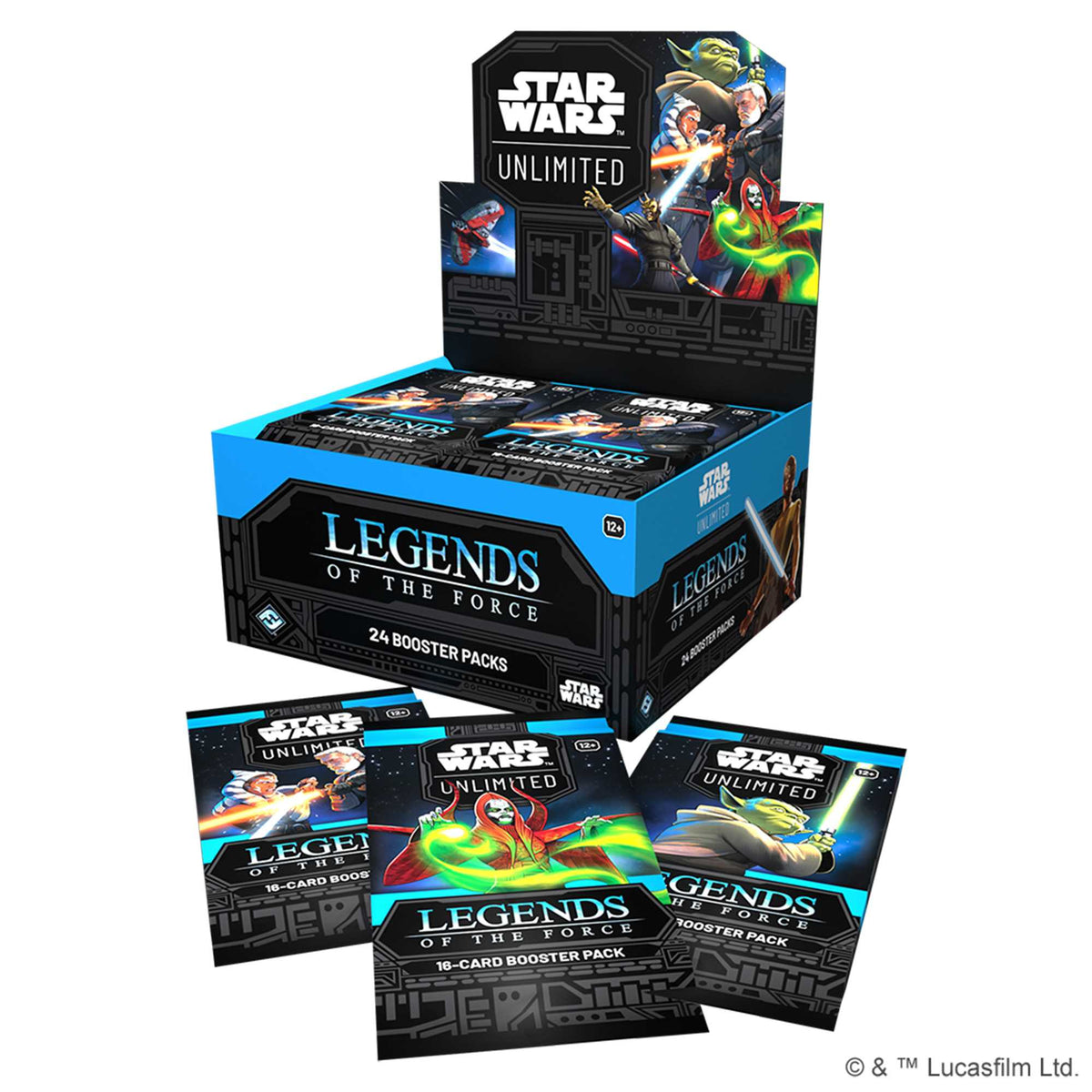 Star Wars Unlimited Legends of the Force Booster Display 24 3