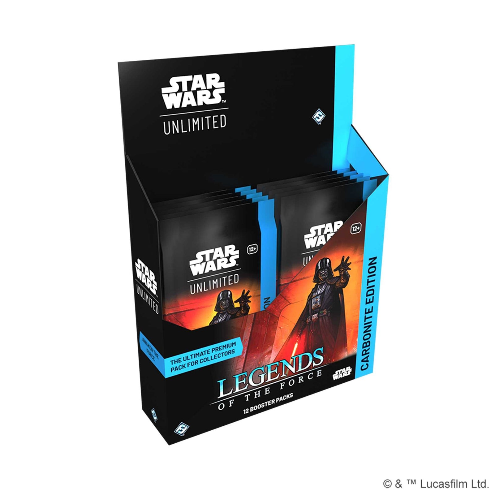 Star Wars Unlimited Legends of the Force Carbonite Booster Display 12 1