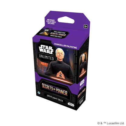 Star Wars Unlimited Secrets of Power Spotlight Deck Display 6 Trading Card Game by Fantasy Flight 3