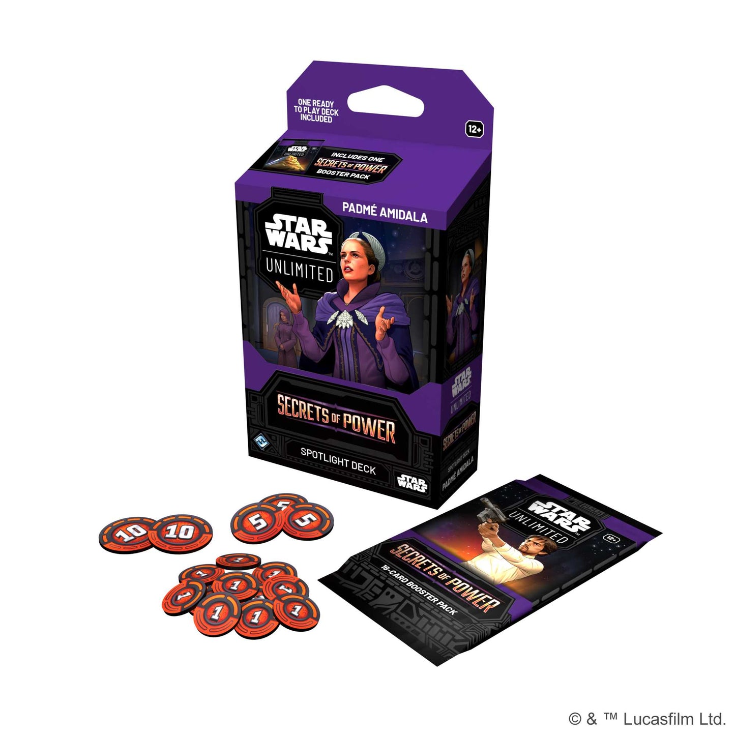 Star Wars Unlimited Secrets of Power Spotlight Deck Display 6 Trading Card Game by Fantasy Flight 4