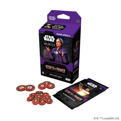 Star Wars Unlimited Secrets of Power Spotlight Deck Display 6 Trading Card Game by Fantasy Flight 4