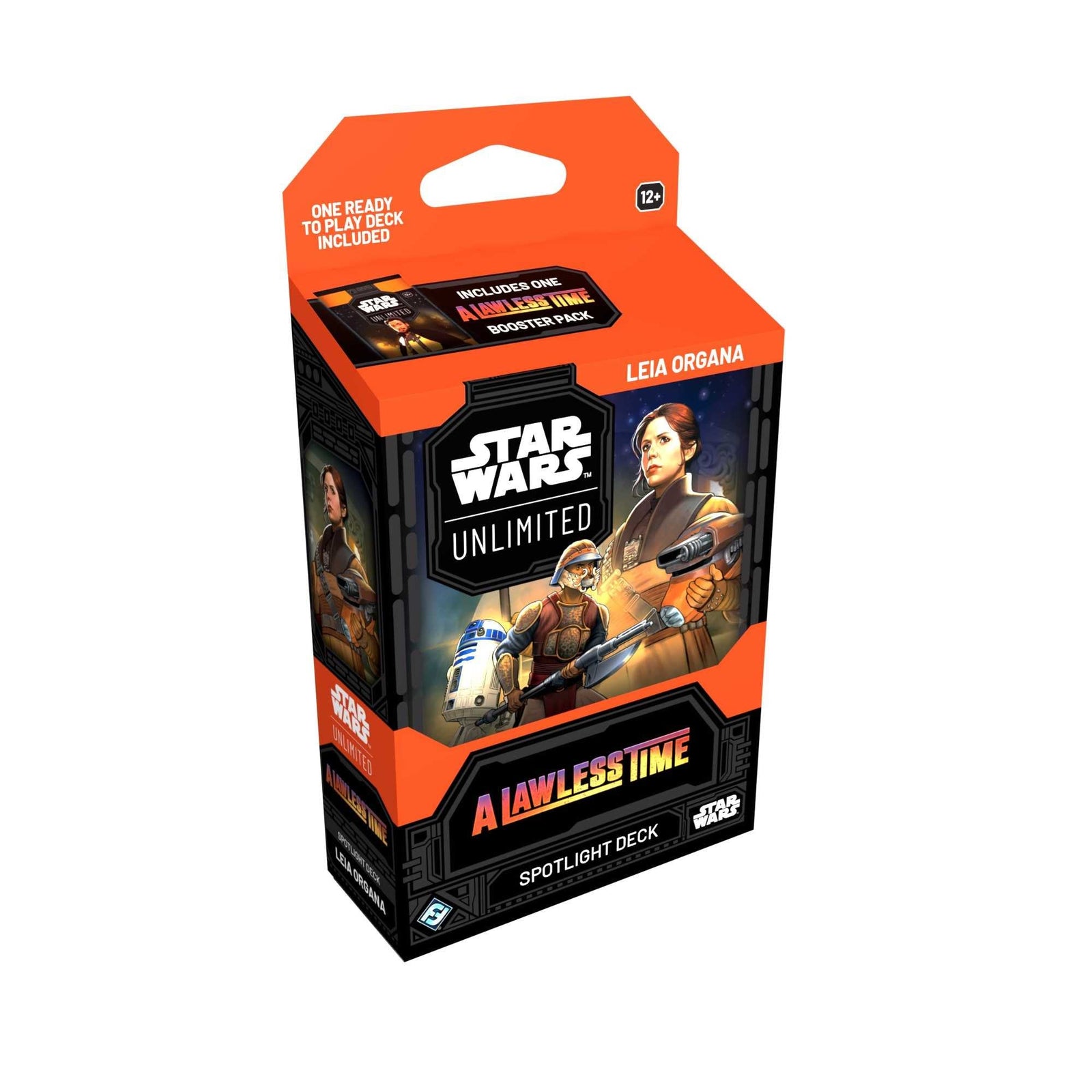 Star Wars Unlimited A Lawless Time Spotlight Deck Display 6 Jabba and Leia Trading Card Game by Fantasy Flight 2