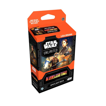 Star Wars Unlimited A Lawless Time Spotlight Deck Display 6 Jabba and Leia Trading Card Game by Fantasy Flight 2