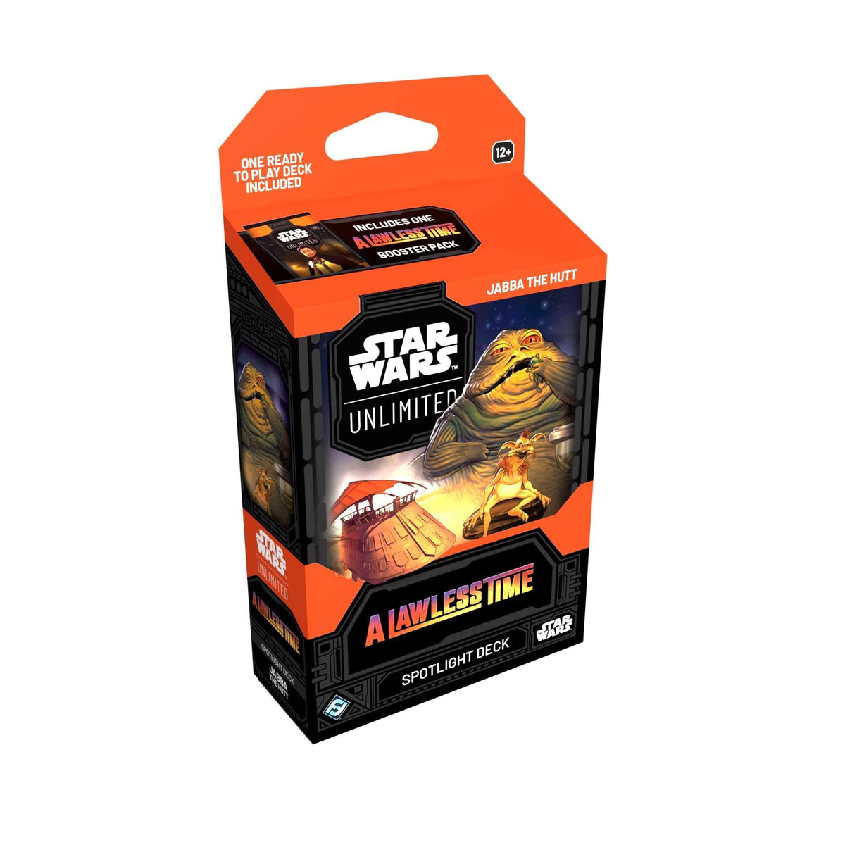 Star Wars Unlimited A Lawless Time Spotlight Deck Display 6 Jabba and Leia Trading Card Game by Fantasy Flight 4