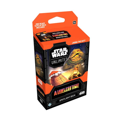 Star Wars Unlimited A Lawless Time Spotlight Deck Display 6 Jabba and Leia Trading Card Game by Fantasy Flight 4