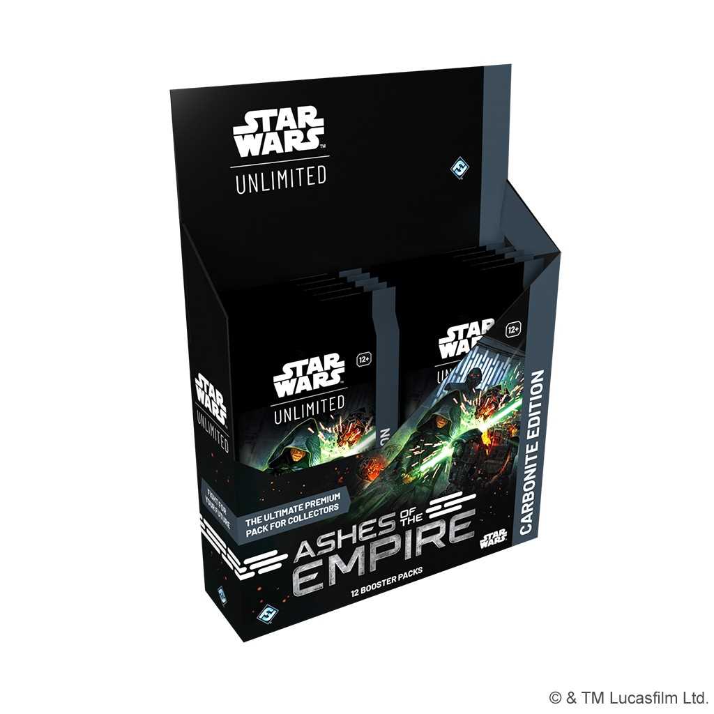 Star Wars Unlimited Ashes of the Empire Carbonite Booster Display Card Game Expansion