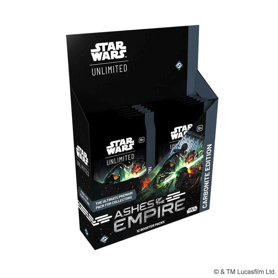Star Wars Unlimited Ashes of the Empire Carbonite Booster Display Card Game Expansion