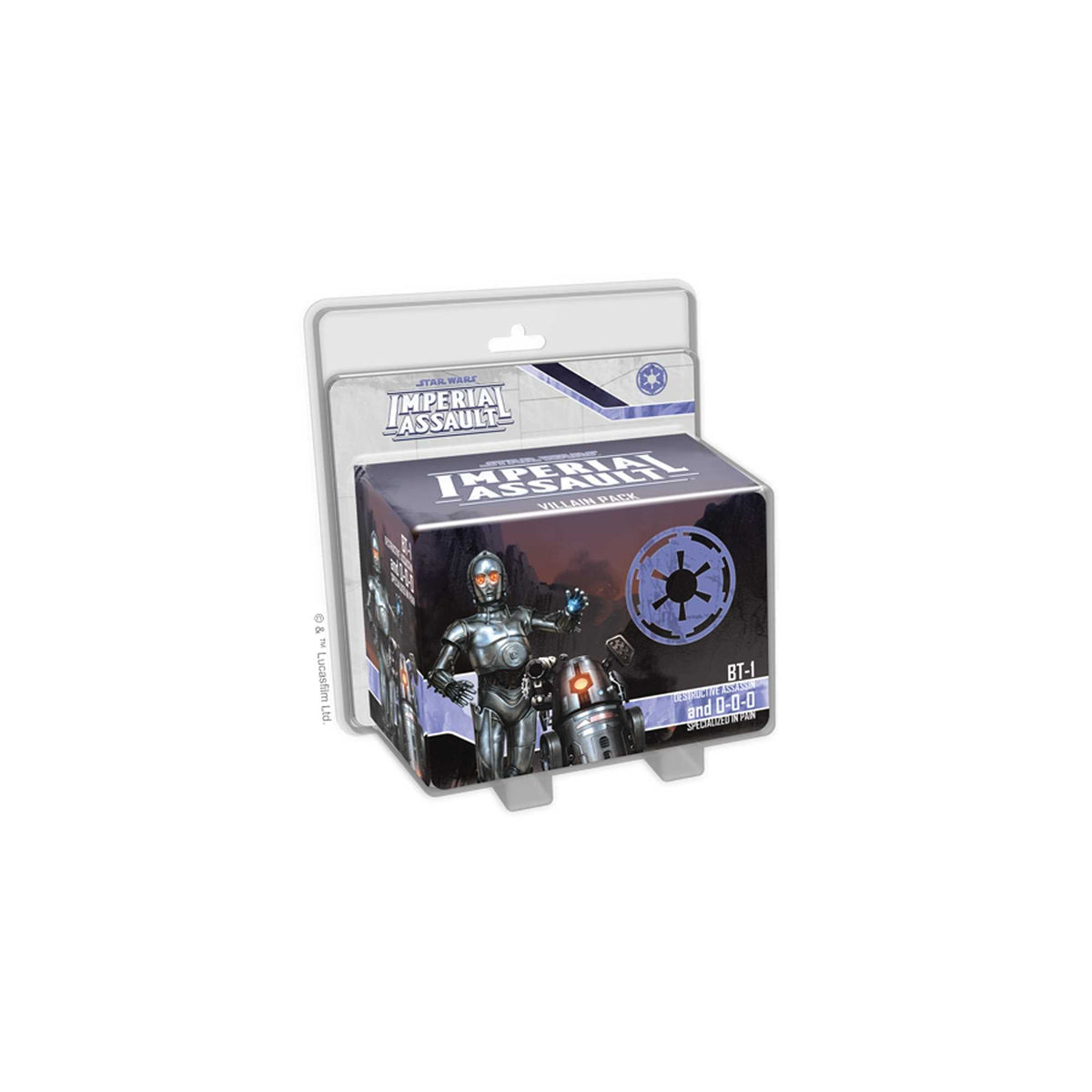 Star Wars Imperial Assault BT 1 and 0 0 0 Villain Pack 1