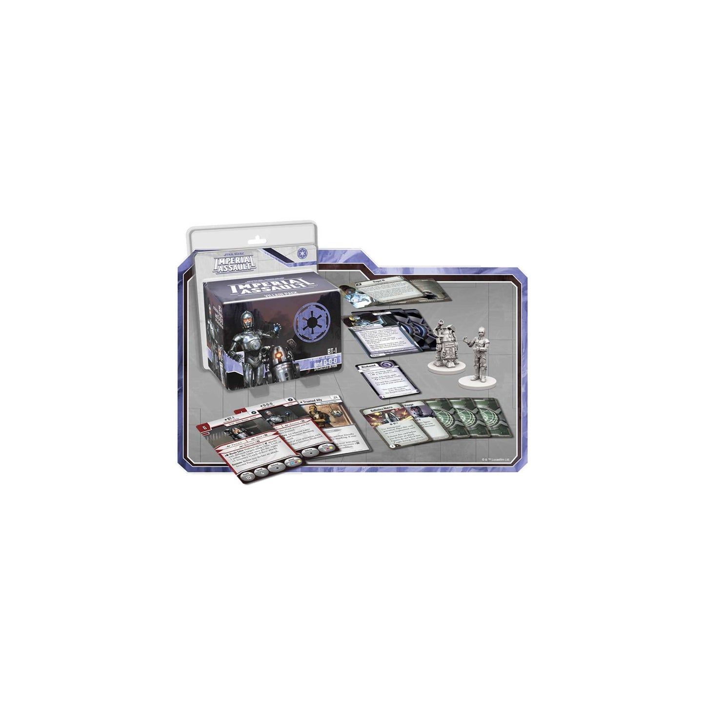 Star Wars Imperial Assault BT 1 and 0 0 0 Villain Pack 2