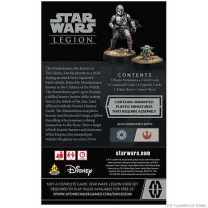 Star Wars Legion: Din Djarin & Grogu Operative Expansion 3
