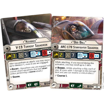 Star Wars: Armada - Republic Fighter Squadrons Expansion Pack 4
