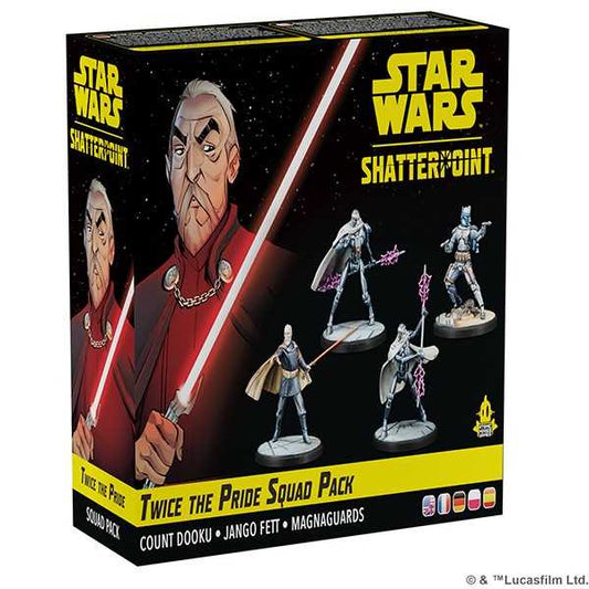 Star Wars Shatterpoint Twice the Pride Count Dooku Squad Pack 1