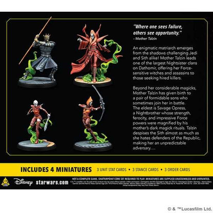Star Wars Shatterpoint: Witches of Dathomir (Mother Talzin) Squad Pack 2