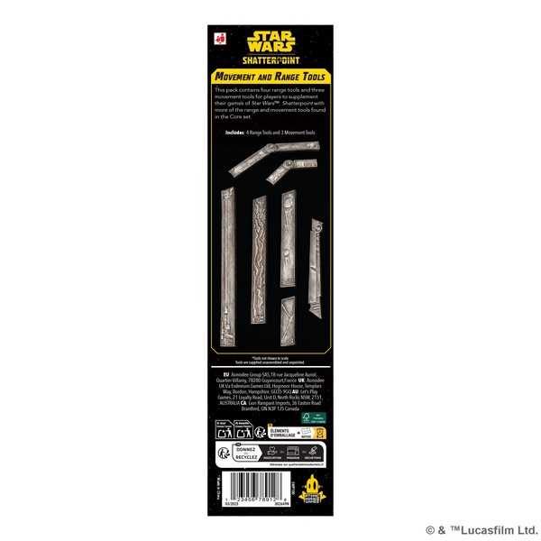 Star Wars Shatterpoint Range and Movement Tools Miniature Game by Atomic Mass 2