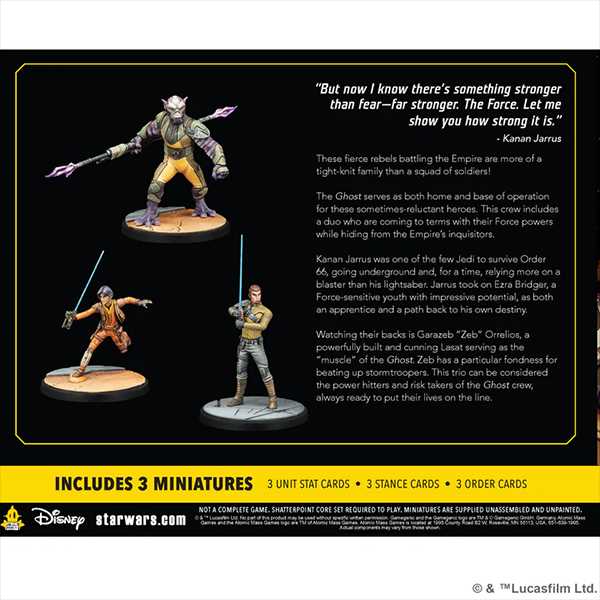 Stronger Than Fear (Kanan Jarrus Squad Pack) Star Wars: Shatterpoint 2