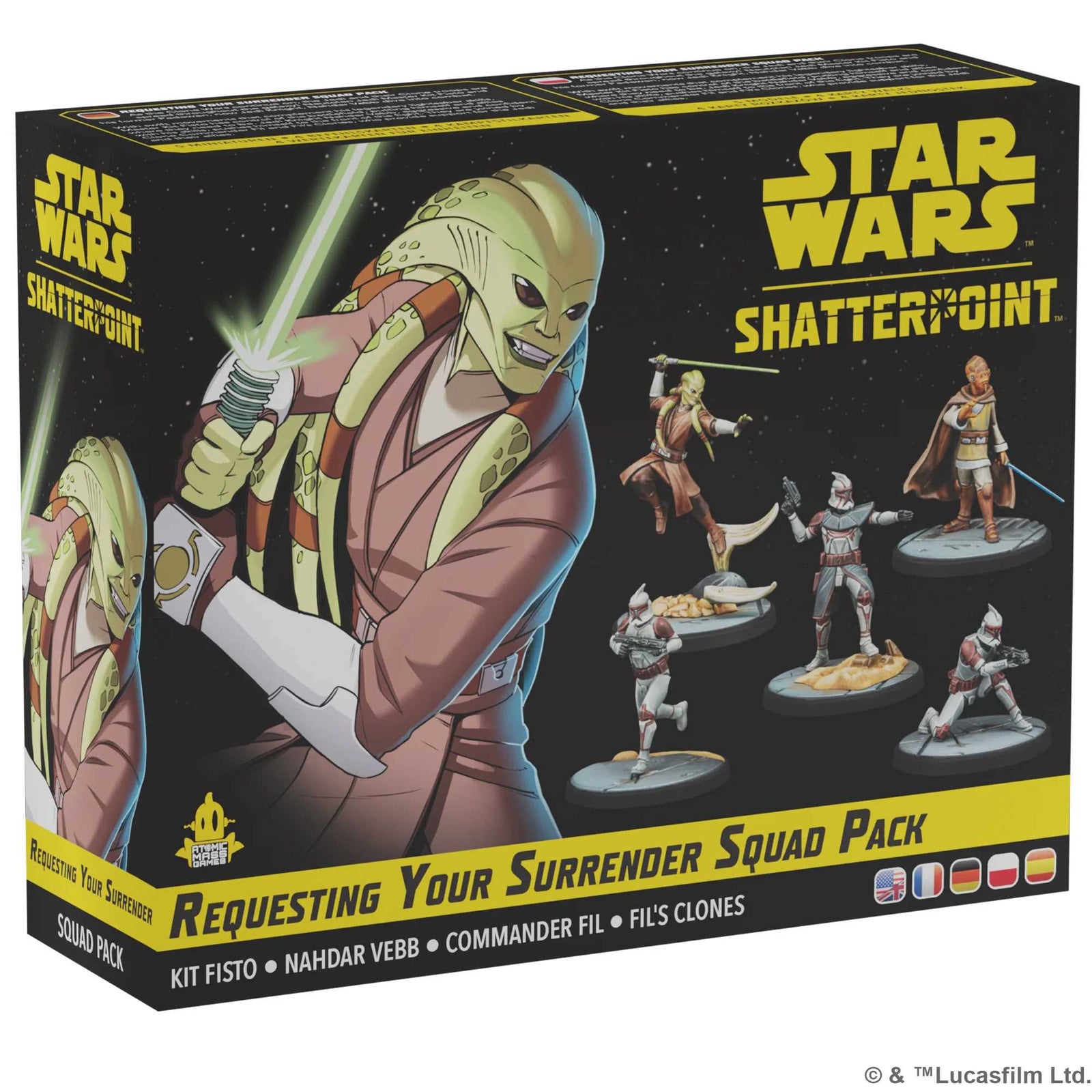 Requesting Your Surrender Star Wars Shatterpoint Miniature Game by Atomic Mass 1