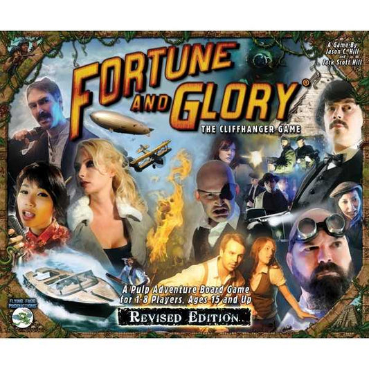 Fortune and Glory: The Cliffhanger Game Revised Edition 1