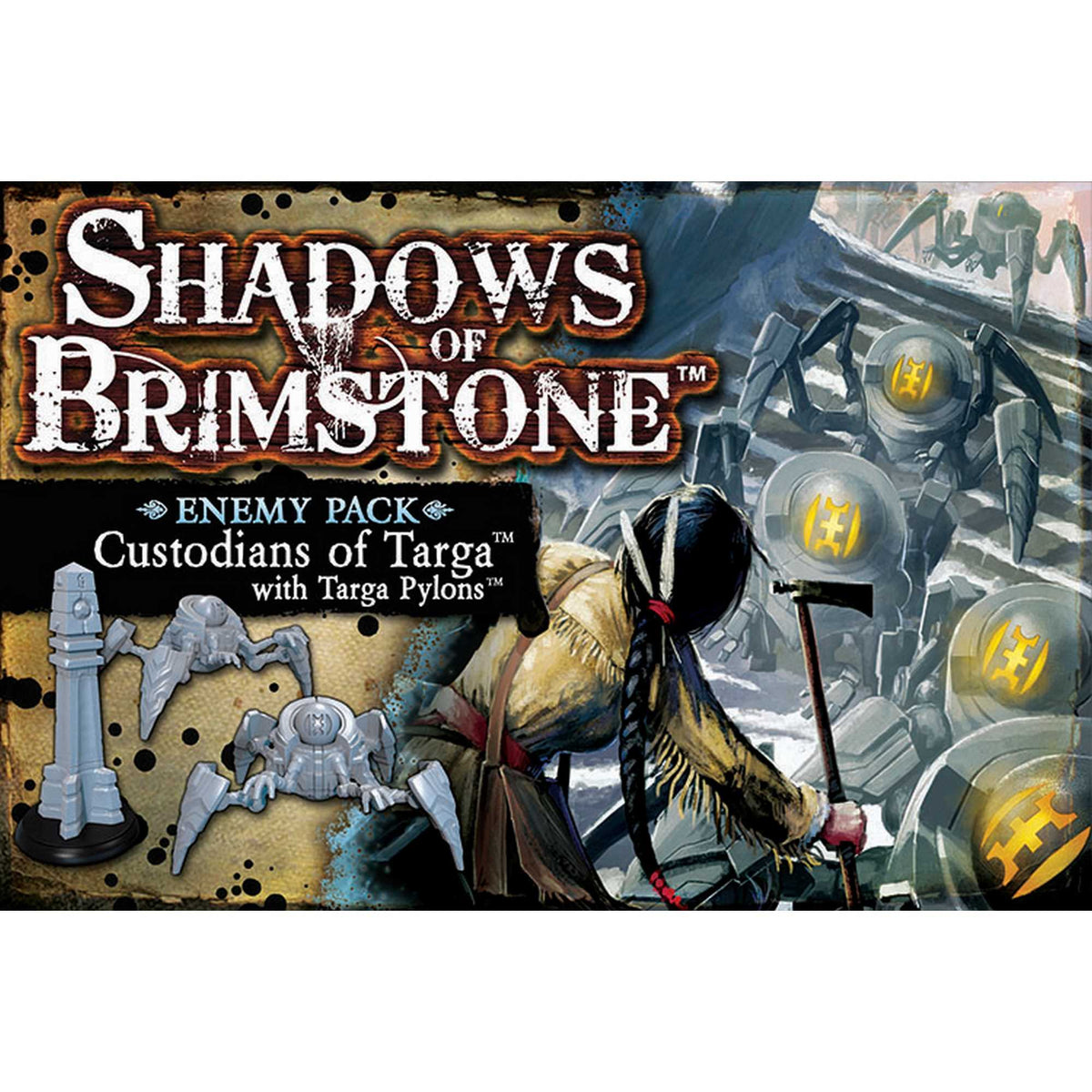 Shadows of Brimstone: Custodians of Targa with Targa Pylons – Enemy Pack 1