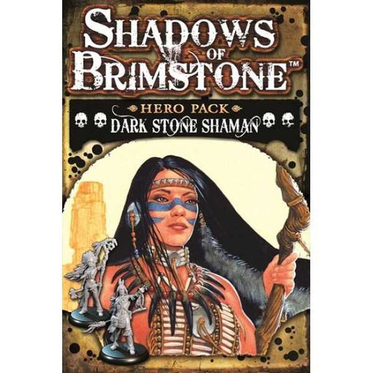 Shadows of Brimstone Hero Pack Dark Stone Shaman Board Game 1