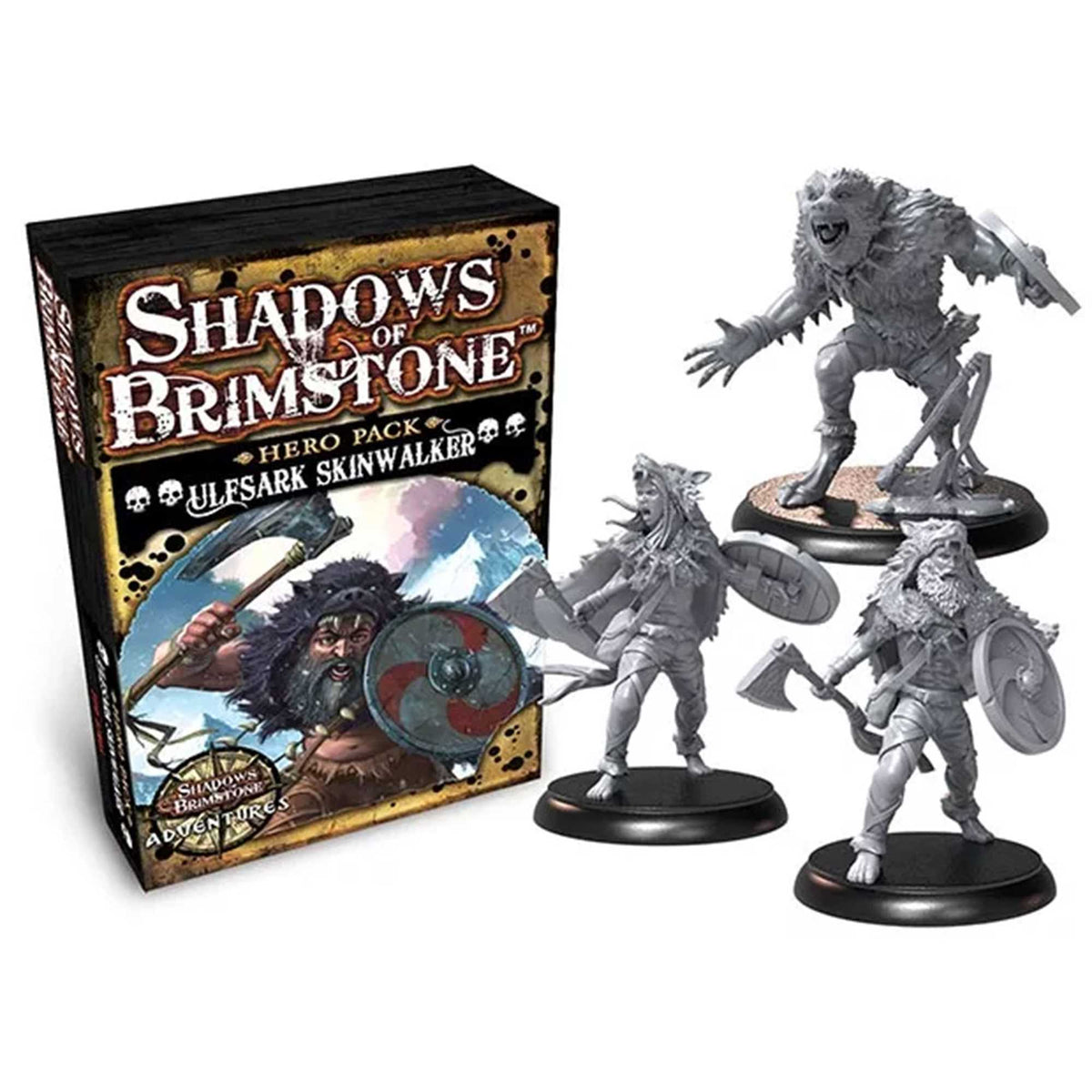 Shadows of Brimstone: Ulfsark Skinwalker Hero Pack 1