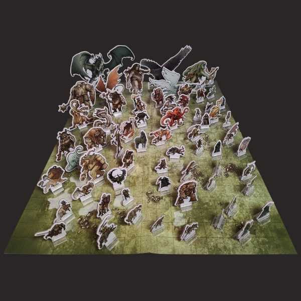 Dragonbane Monsters Standee Set RPG Accessory Roleplaying Game by Free League 1