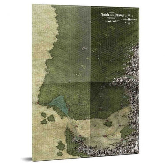 Symbar and Davokar Hex Map: Symbaroum RPG 1