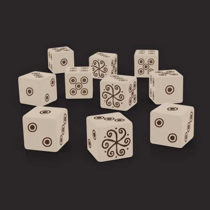 Vaesen Nordic Horror Custom Dice Set Roleplaying Game by Free League 1