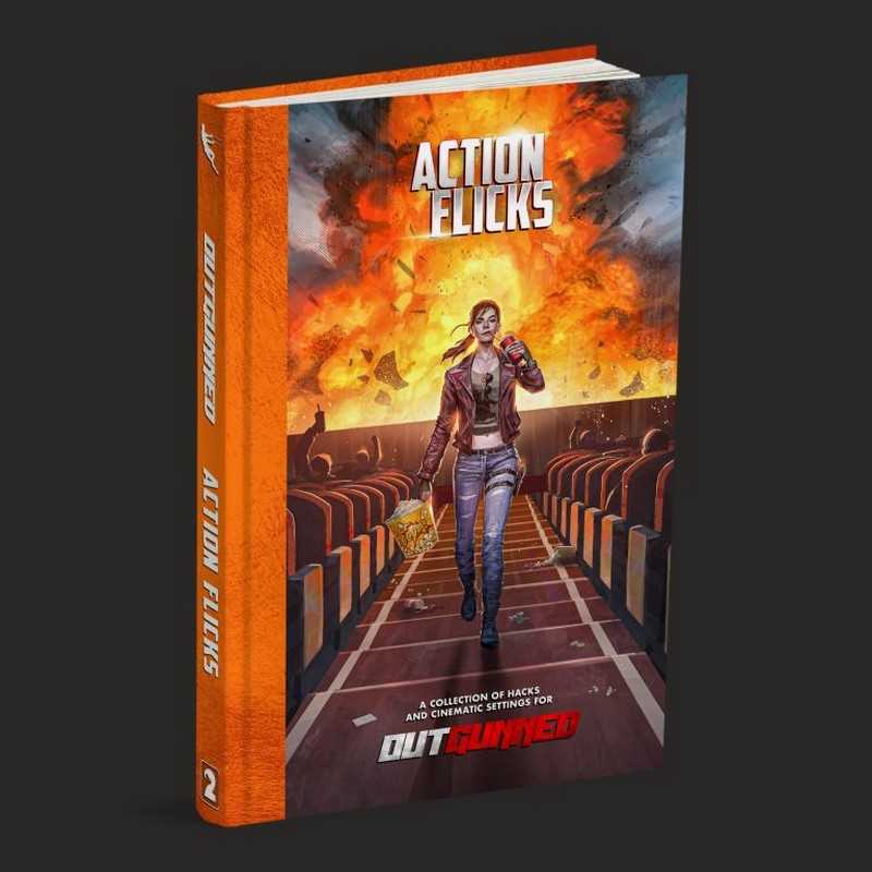 Outgunned Action Flicks Volume 1 Roleplaying Game by Free League 1