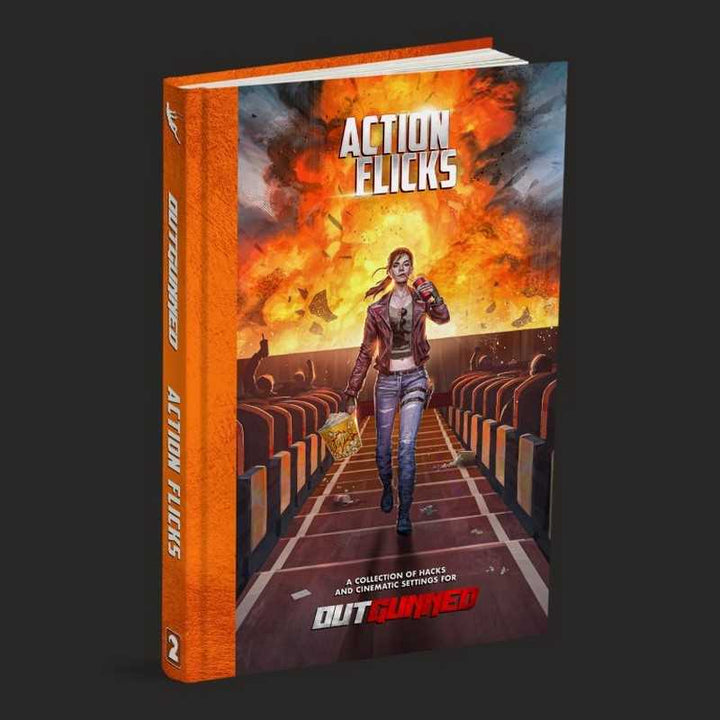 Outgunned Action Flicks Volume 1 Roleplaying Game by Free League 1