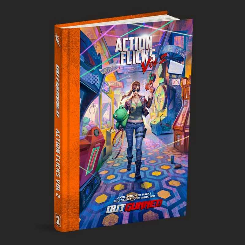 Outgunned Action Flicks Volume 2 Roleplaying Game by Free League 1