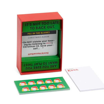 Christmas Karen Bluffing Party Game by TV and Radio Personality Matt Edmondson 6