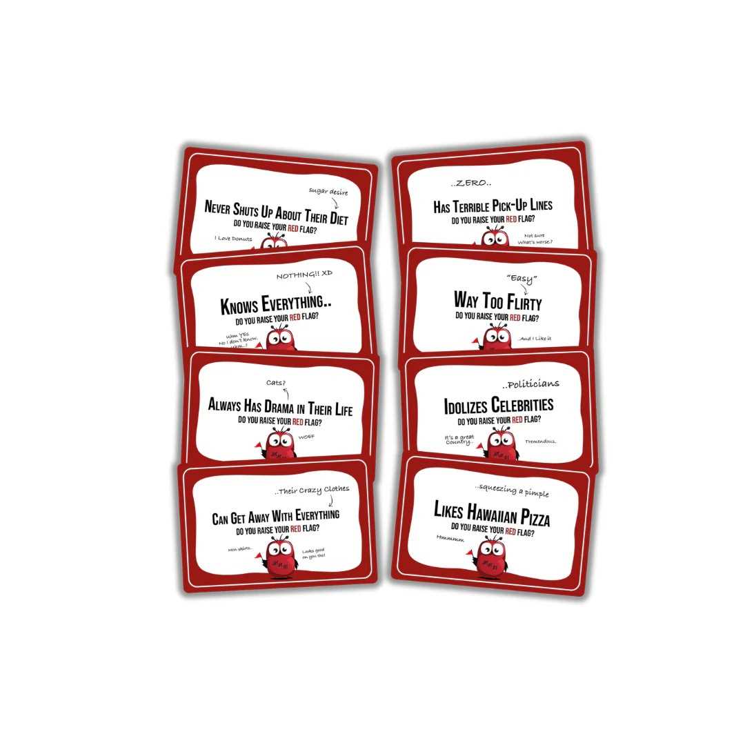 Raise Your Red Flag Card Game