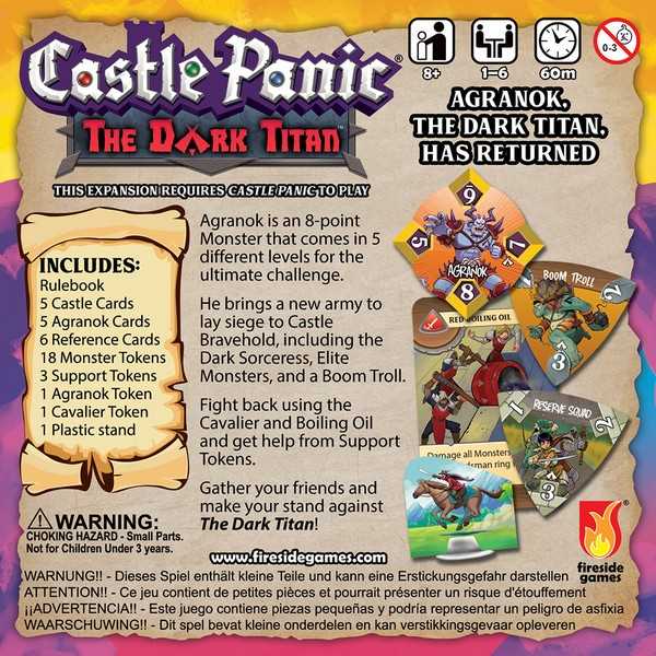 Castle Panic The Dark Titan 2e 2