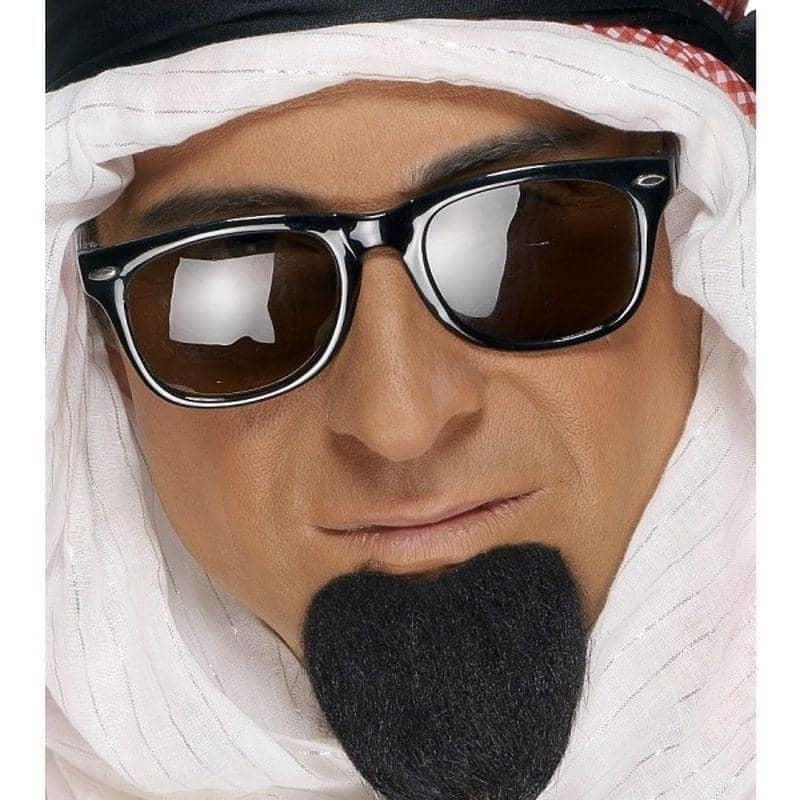 Fake Sheikh Beard Adult Black_1
