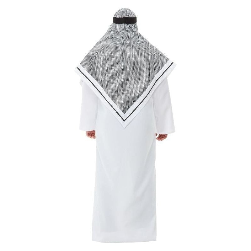 Fake Sheikh Deluxe Costume Adult White 2