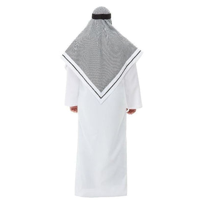 Fake Sheikh Deluxe Costume Adult White 2